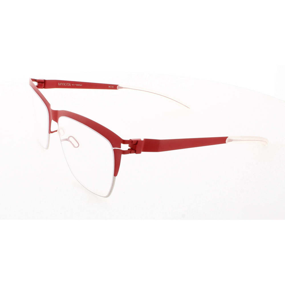 MYKITA-OP-BUY NO1-ARETHA-RED/TAN Eyeglasses Eye Glasses 0B6 RED/TAN Authentic Ne